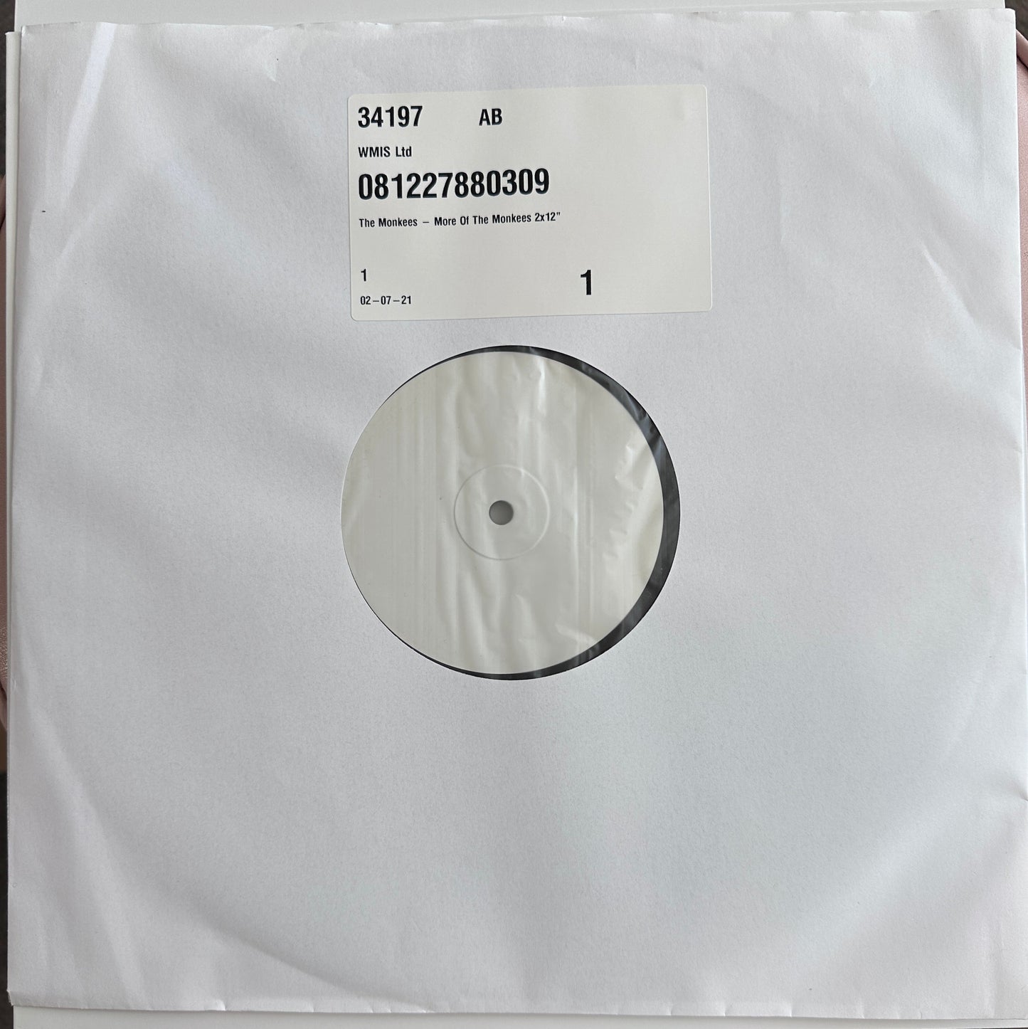 The Monkees 'More Of The Monkees' Limited-Edition 2-LP Vinyl Set TEST PRESSING!
