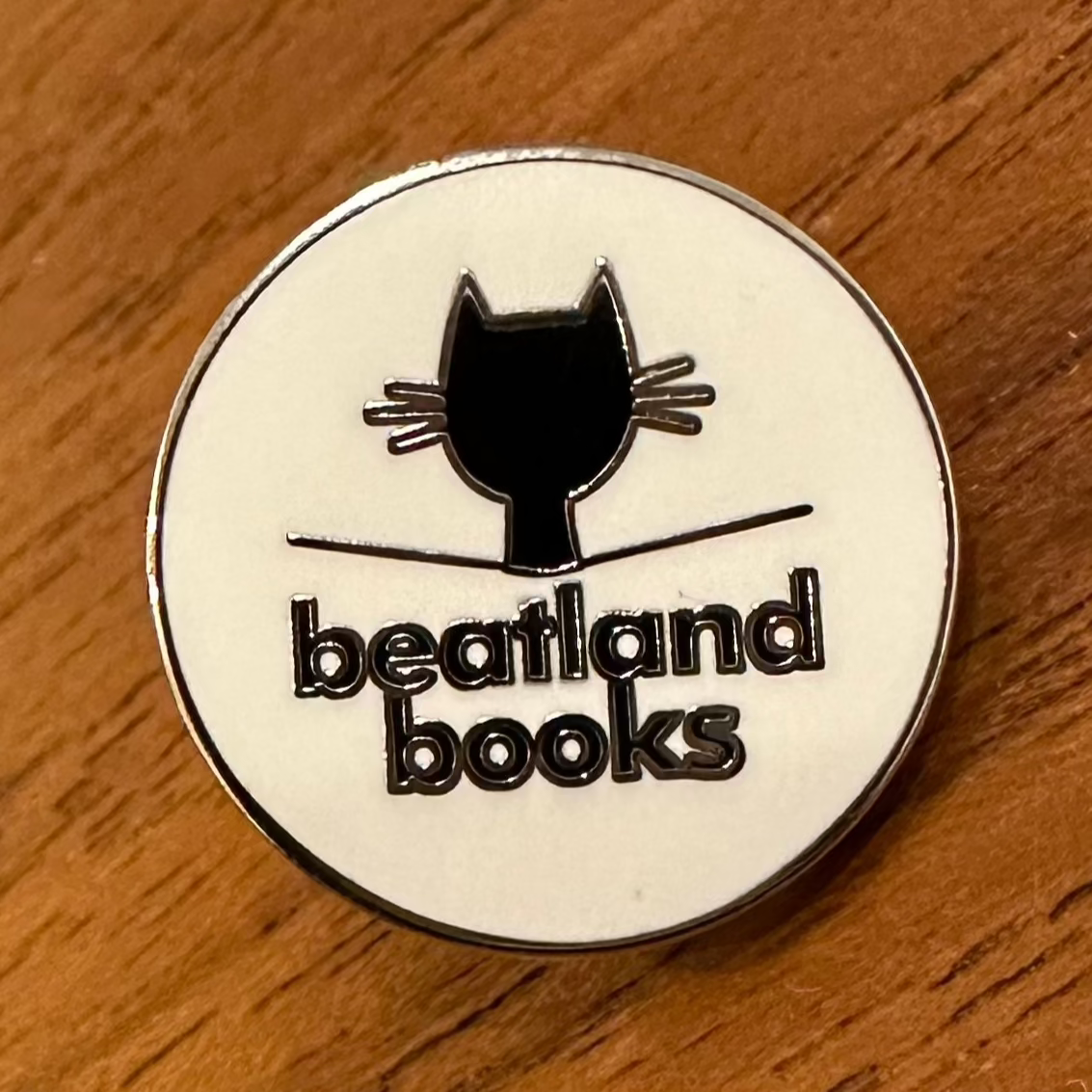 Beatland Books Lapel Pin