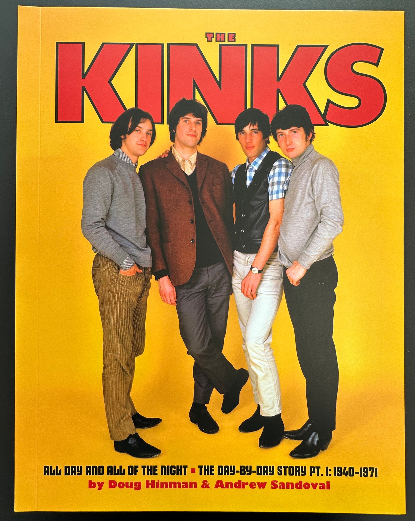 PREORDER - The Kinks: The Day-By-Day Story by Doug Hinman & Andrew Sandoval - FLEXIBOUND EDITION
