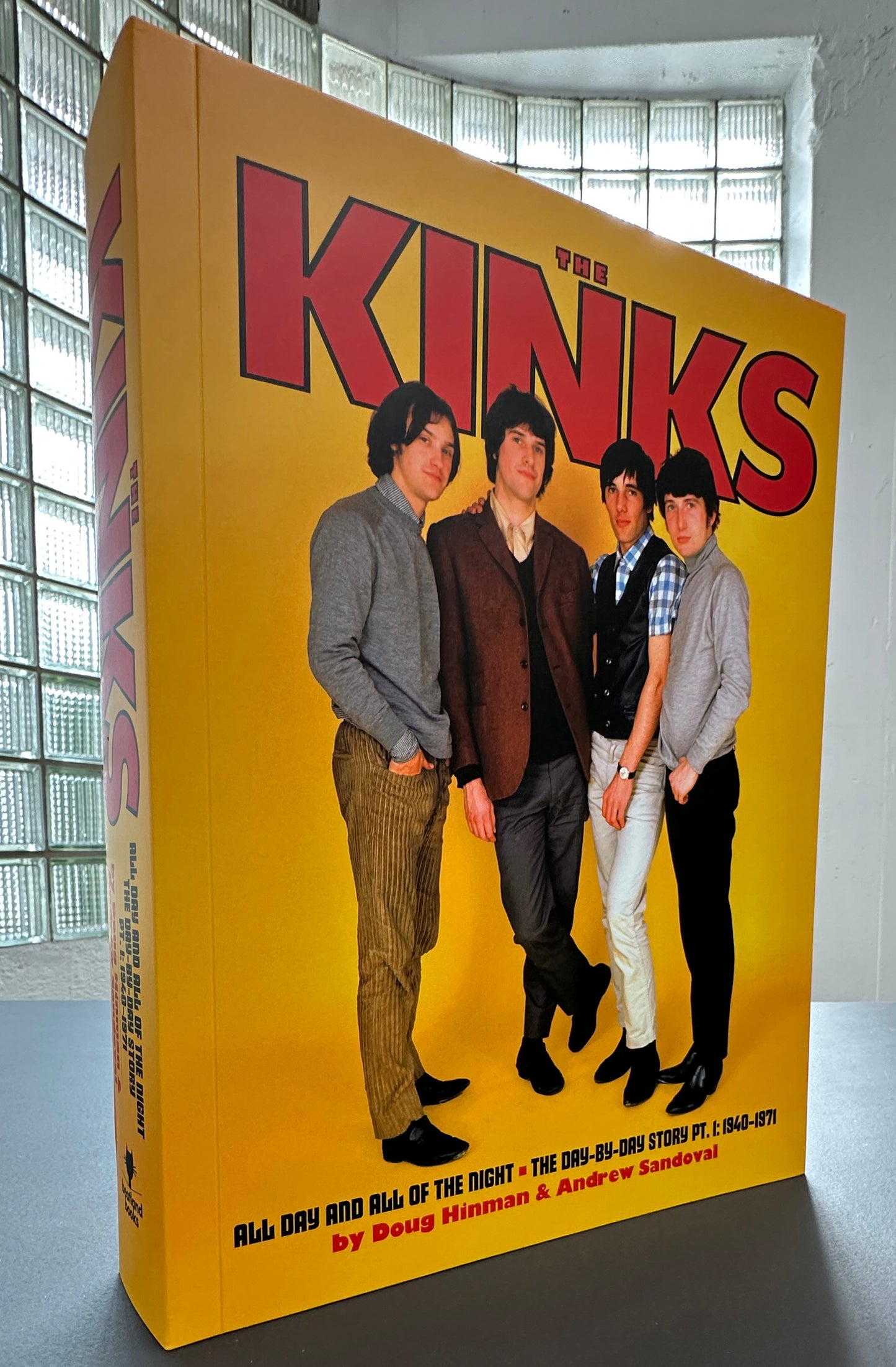 PREORDER - The Kinks: The Day-By-Day Story by Doug Hinman & Andrew Sandoval - FLEXIBOUND EDITION