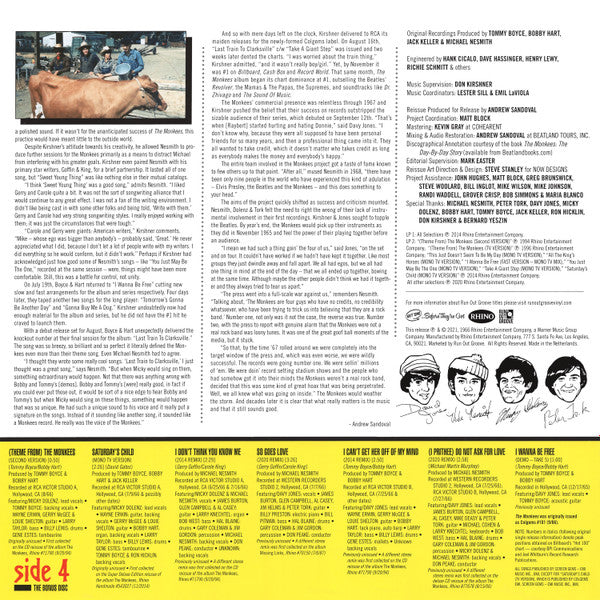 The Monkees 'The Monkees' (1966) Limited-Edition 2-LP Vinyl Set