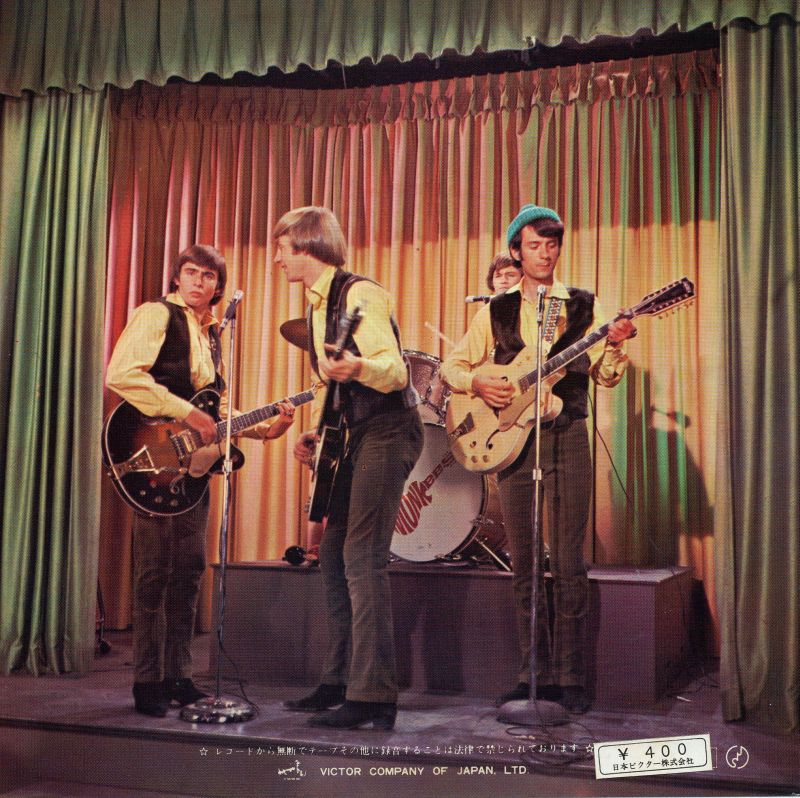 Monkees Japanese Vinyl 7" 45rpm Single: (theme from) The Monkees/I Wanna Be Free